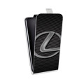 Дизайнерский вертикальный чехол-книжка для LG G7 Fit Lexus