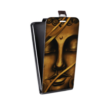 Дизайнерский вертикальный чехол-книжка для Alcatel One Touch Pixi 4 (4) Священный Будда (на заказ)