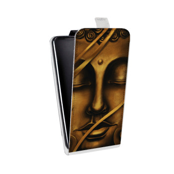 Дизайнерский вертикальный чехол-книжка для Alcatel One Touch Pixi 4 (4) Священный Будда (на заказ)