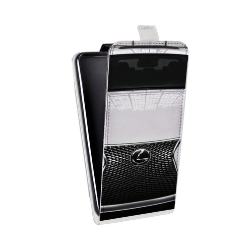 Дизайнерский вертикальный чехол-книжка для Iphone Xr Lexus
