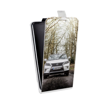 Дизайнерский вертикальный чехол-книжка для Huawei Honor 30i Lexus (на заказ)