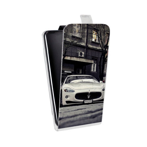 Дизайнерский вертикальный чехол-книжка для Samsung Galaxy Grand Maserati