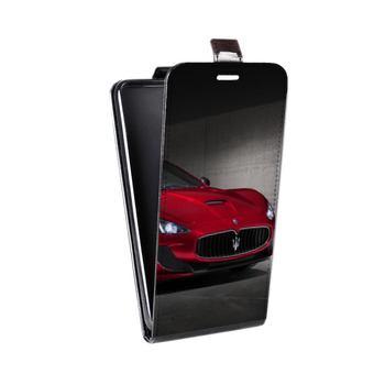 Дизайнерский вертикальный чехол-книжка для Lenovo Vibe K5 Maserati (на заказ)