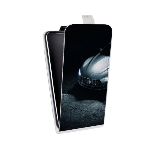 Дизайнерский вертикальный чехол-книжка для Iphone Xr Maserati