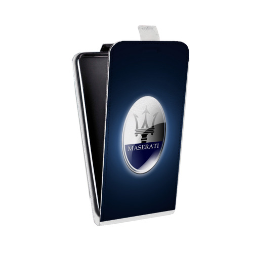 Дизайнерский вертикальный чехол-книжка для Samsung Galaxy J1 mini (2016) Maserati