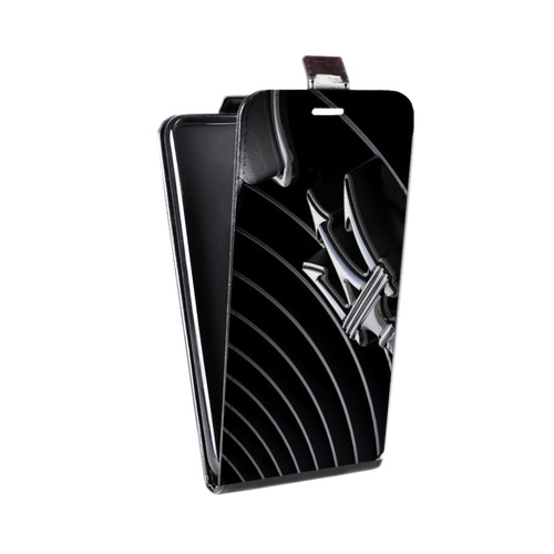 Дизайнерский вертикальный чехол-книжка для Iphone 11 Pro Maserati