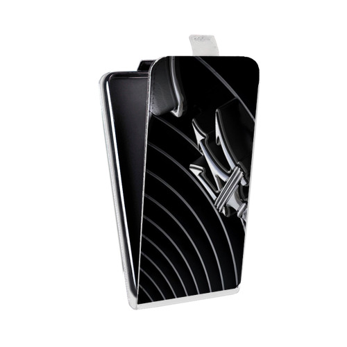 Дизайнерский вертикальный чехол-книжка для OPPO A3s Maserati