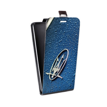 Дизайнерский вертикальный чехол-книжка для Huawei Honor 8s Maserati (на заказ)