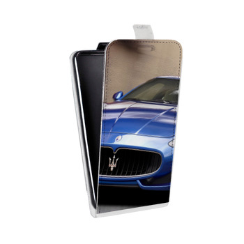 Дизайнерский вертикальный чехол-книжка для Huawei Ascend Mate 7 Maserati (на заказ)