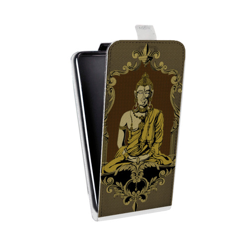 Дизайнерский вертикальный чехол-книжка для HTC Desire 601 Священный Будда