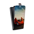 Дизайнерский вертикальный чехол-книжка для Huawei Honor 50 McLaren