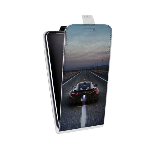 Дизайнерский вертикальный чехол-книжка для Samsung Galaxy Grand McLaren