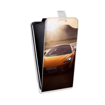 Дизайнерский вертикальный чехол-книжка для ASUS Zenfone 2 Laser McLaren (на заказ)