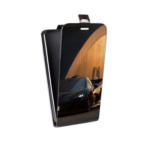Дизайнерский вертикальный чехол-книжка для HTC One A9S McLaren