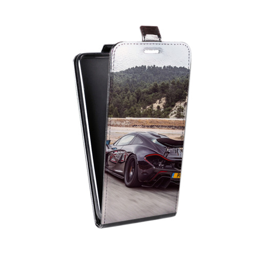 Дизайнерский вертикальный чехол-книжка для HTC Desire 200 McLaren