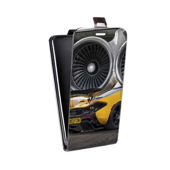 Дизайнерский вертикальный чехол-книжка для Sony Xperia Z3 McLaren (на заказ)