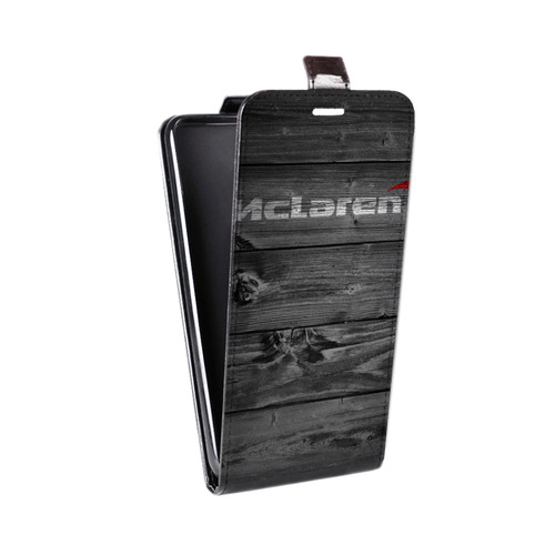 Дизайнерский вертикальный чехол-книжка для Motorola Moto G7 McLaren