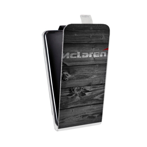Дизайнерский вертикальный чехол-книжка для Huawei P10 Plus McLaren