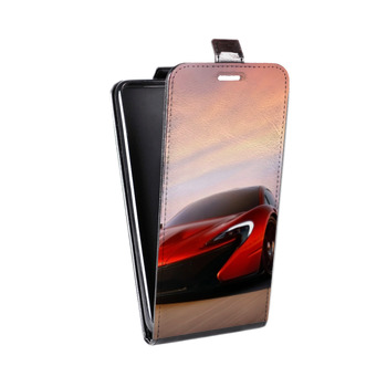 Дизайнерский вертикальный чехол-книжка для OnePlus 6T McLaren (на заказ)
