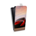 Дизайнерский вертикальный чехол-книжка для Lenovo K6 McLaren