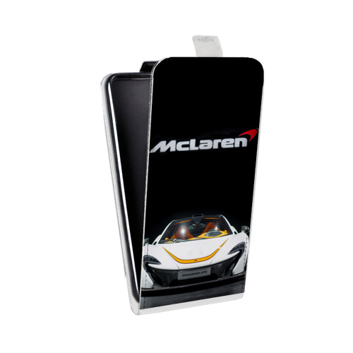 Дизайнерский вертикальный чехол-книжка для Alcatel 1C McLaren