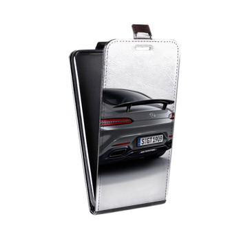 Дизайнерский вертикальный чехол-книжка для ASUS ZenFone Max Pro M2 Mercedes (на заказ)