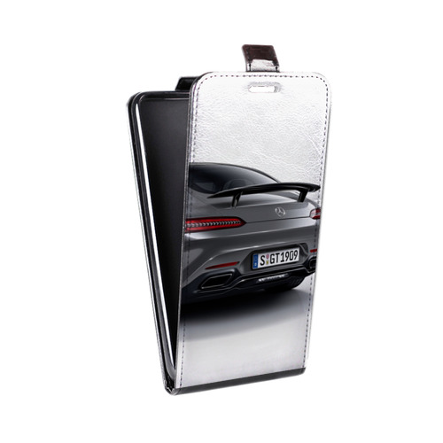 Дизайнерский вертикальный чехол-книжка для Micromax Canvas Spark Mercedes