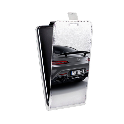 Дизайнерский вертикальный чехол-книжка для Alcatel One Touch Idol X Mercedes