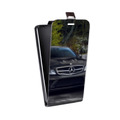 Дизайнерский вертикальный чехол-книжка для Asus ZenFone Live Mercedes