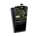 Дизайнерский вертикальный чехол-книжка для LG Optimus G2 mini Mercedes