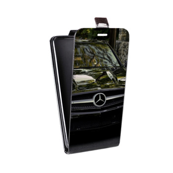 Дизайнерский вертикальный чехол-книжка для Huawei Honor 4C Pro Mercedes (на заказ)