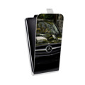 Дизайнерский вертикальный чехол-книжка для Alcatel 3 Mercedes