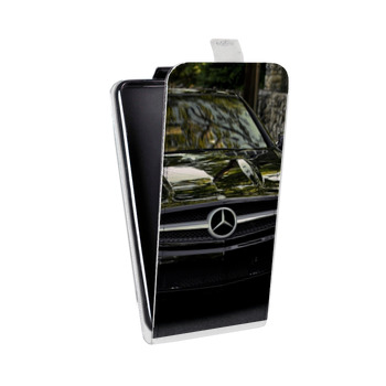 Дизайнерский вертикальный чехол-книжка для Huawei Honor 9X Lite Mercedes (на заказ)
