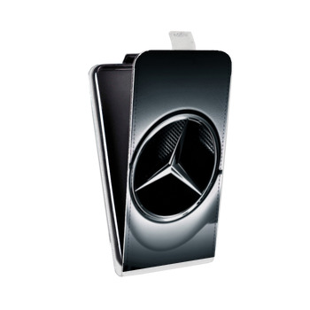 Дизайнерский вертикальный чехол-книжка для Iphone 7 Plus / 8 Plus Mercedes (на заказ)