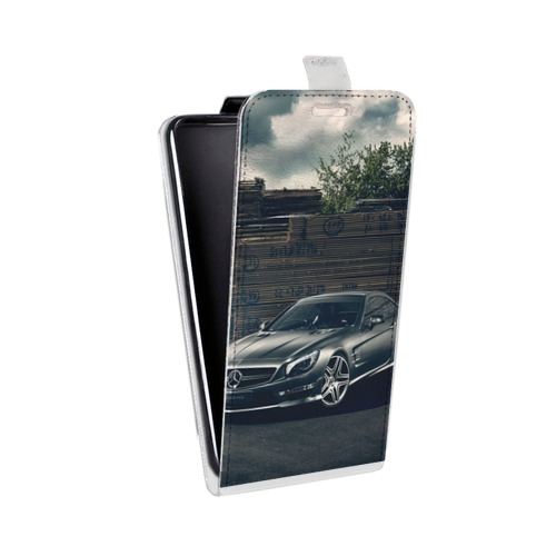 Дизайнерский вертикальный чехол-книжка для Huawei P Smart Z Mercedes