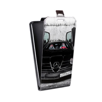 Дизайнерский вертикальный чехол-книжка для Meizu M3 Note Mercedes (на заказ)