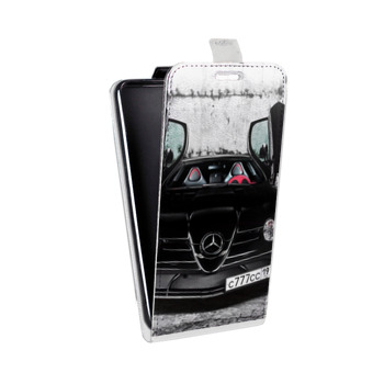 Дизайнерский вертикальный чехол-книжка для ASUS Zenfone 2 Laser Mercedes (на заказ)