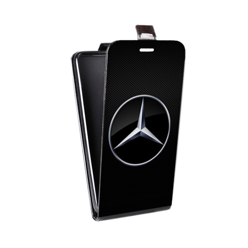 Дизайнерский вертикальный чехол-книжка для Samsung Galaxy A8 Mercedes