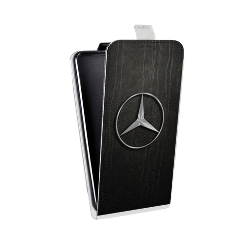 Дизайнерский вертикальный чехол-книжка для LG K10 (2017) Mercedes