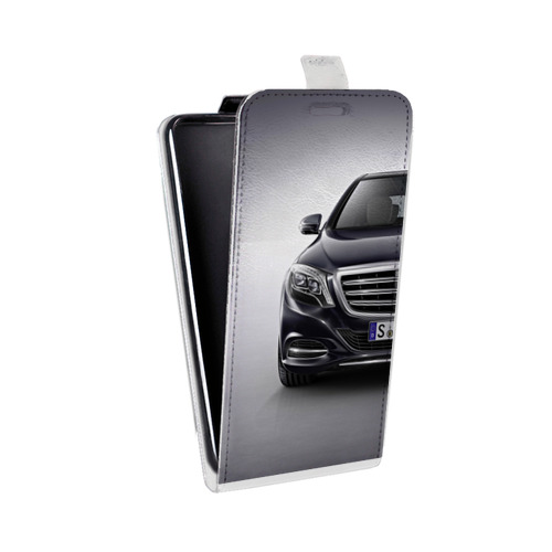Дизайнерский вертикальный чехол-книжка для LG K10 Mercedes