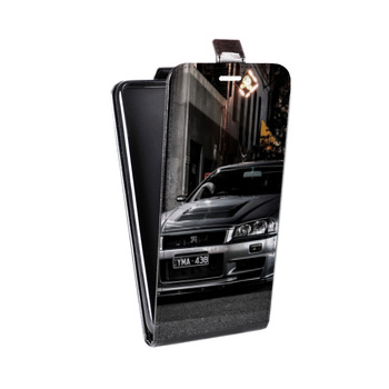 Дизайнерский вертикальный чехол-книжка для HTC Desire V Nissan (на заказ)