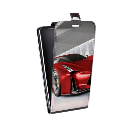Дизайнерский вертикальный чехол-книжка для Asus ZenFone 4 Max Nissan