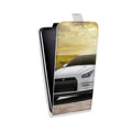 Дизайнерский вертикальный чехол-книжка для LG G7 Fit Nissan