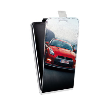 Дизайнерский вертикальный чехол-книжка для HTC U12 Plus Nissan (на заказ)
