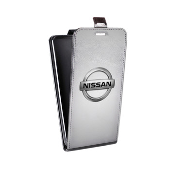 Дизайнерский вертикальный чехол-книжка для BlackBerry Motion Nissan (на заказ)