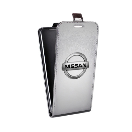 Дизайнерский вертикальный чехол-книжка для LG K4 Nissan