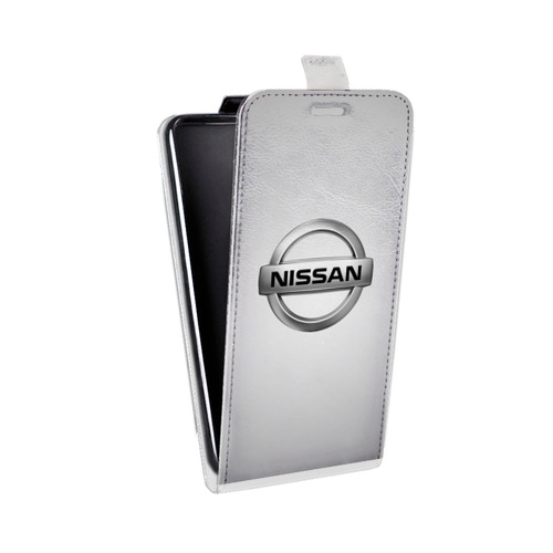 Дизайнерский вертикальный чехол-книжка для HTC U Ultra Nissan