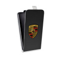 Дизайнерский вертикальный чехол-книжка для Iphone 12 Pro Porsche