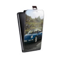 Дизайнерский вертикальный чехол-книжка для Samsung Galaxy A8 Porsche