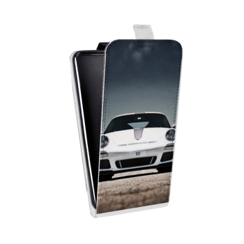 Дизайнерский вертикальный чехол-книжка для Sony Xperia E4g Porsche (на заказ)
